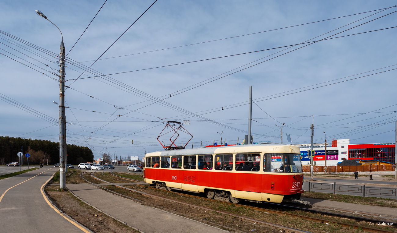 Ижевск, Tatra T3K № 2343