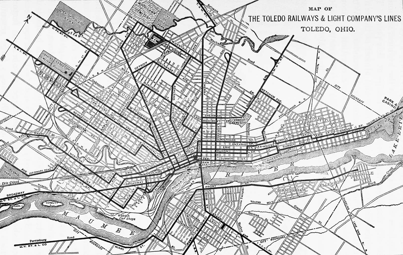 Toledo — Maps