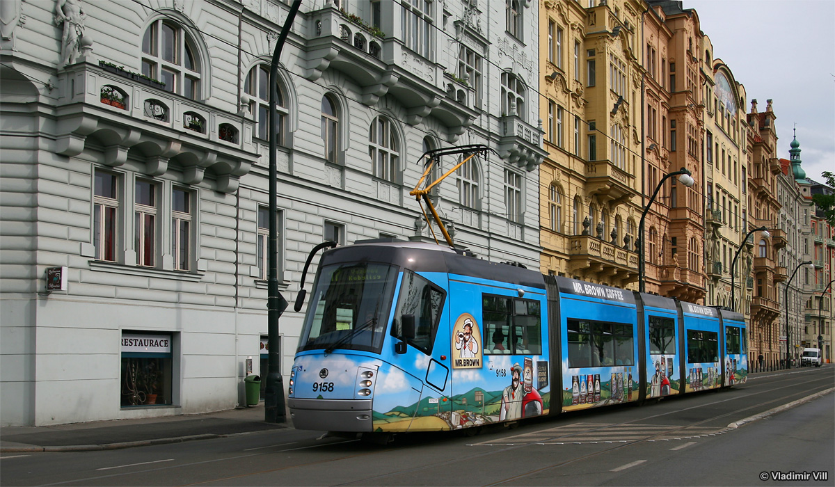 Прага, Škoda 14T Elektra № 9158