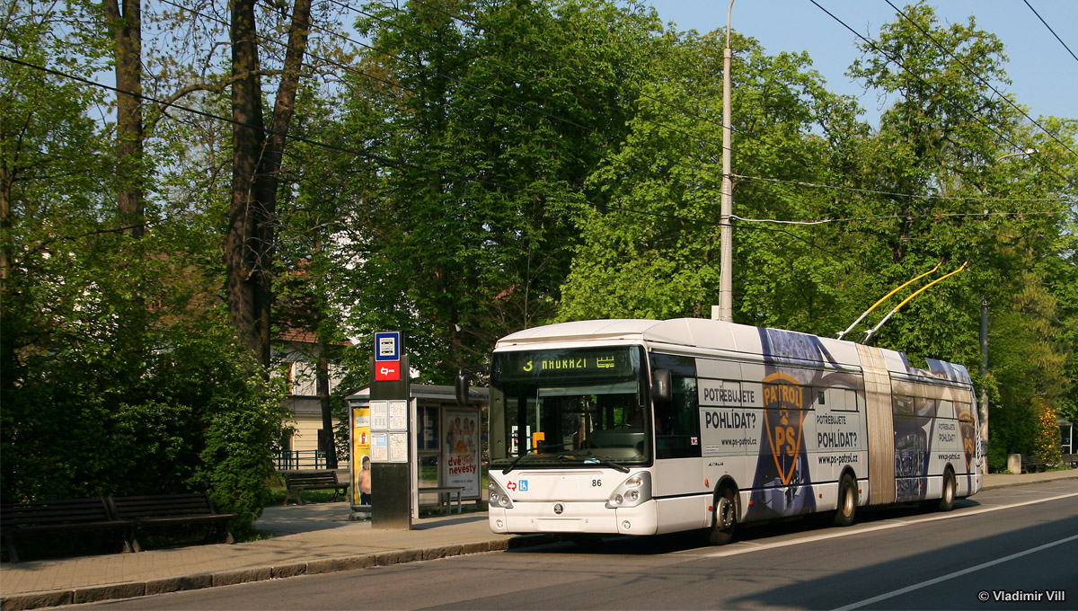 Czeskie Budziejowice, Škoda 25Tr Irisbus Citelis Nr 86