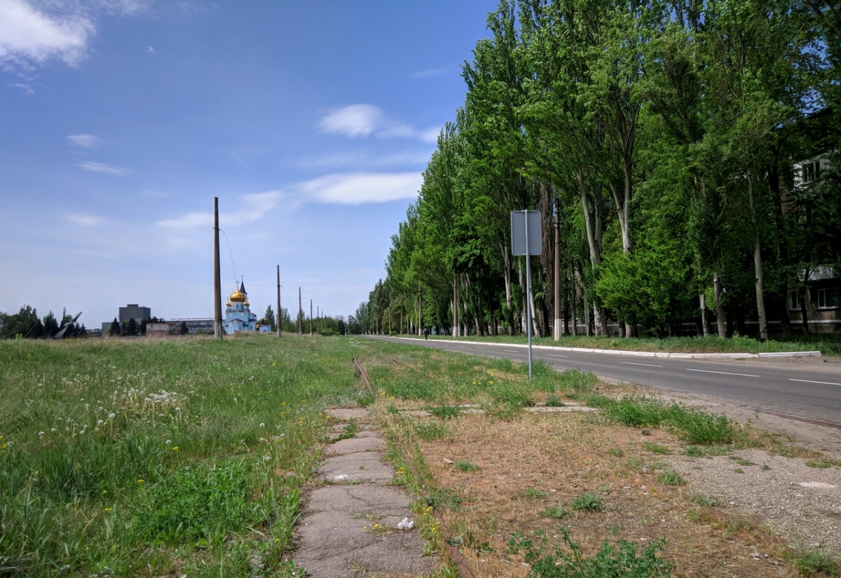Avdějevka — Closed Line, Avdiivka — Promzona AKKhZ (Industrial Park); Avdějevka — Lines and Infrastructure