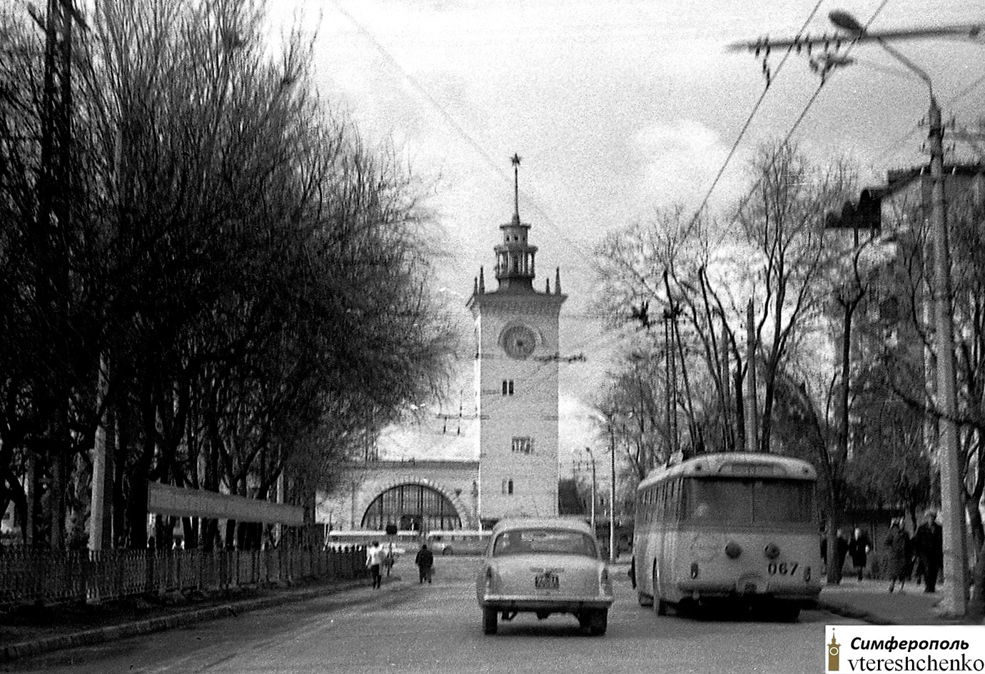 Крымский троллейбус, Škoda 9Tr18 № 067; Крымский троллейбус — Исторические фотографии (1959 — 2000)