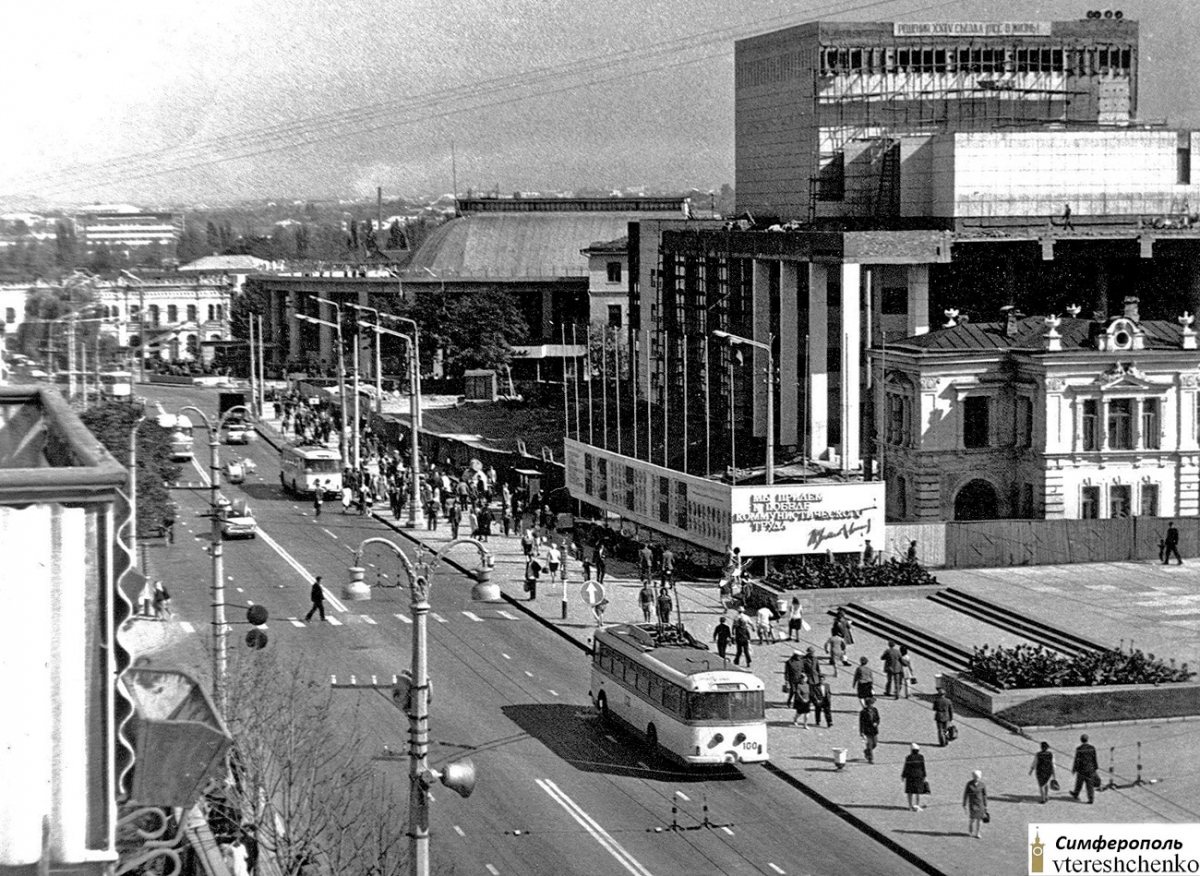 Кримски тролейбус, Škoda 9Tr13 № 100; Кримски тролейбус — Исторические фотографии (1959 — 2000)