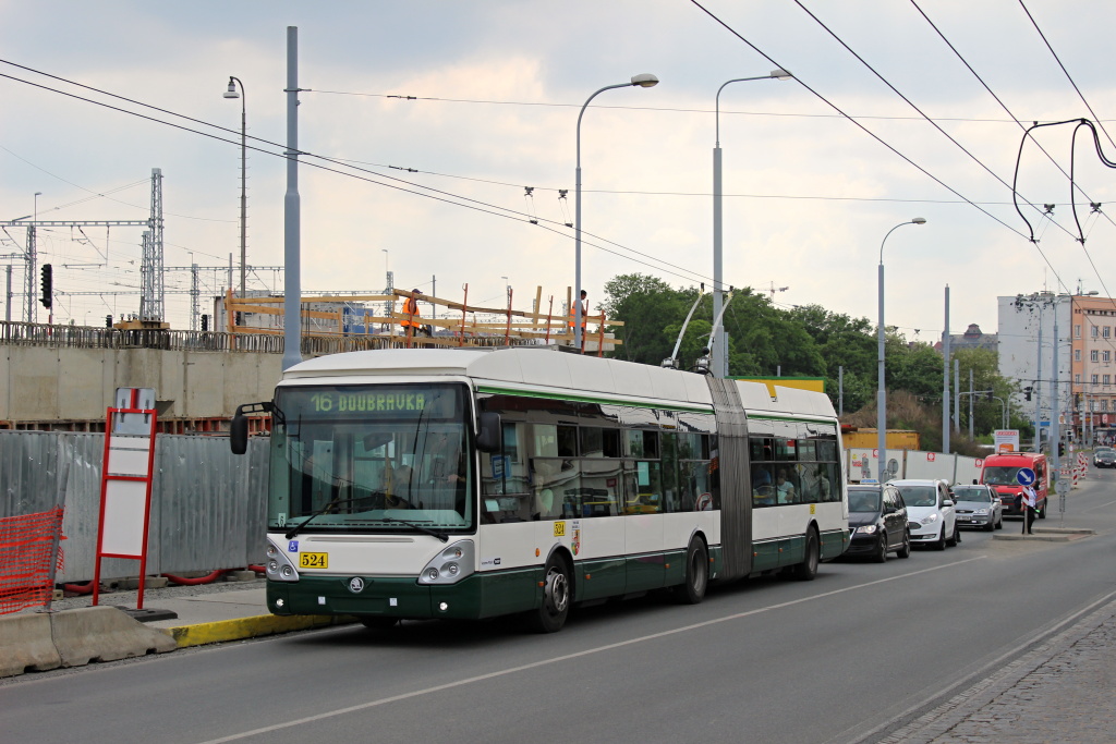Plzeň, Škoda 25Tr Irisbus Citelis č. 524