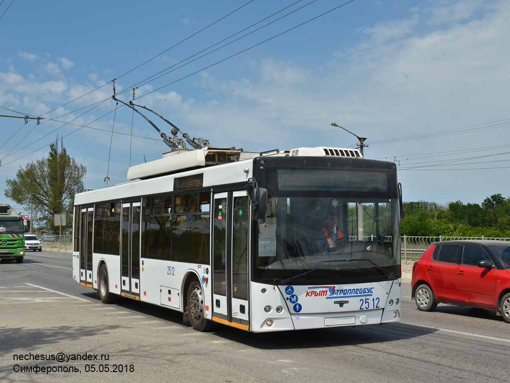 Кримський тролейбус, СВАРЗ-МАЗ-6275 № 2512