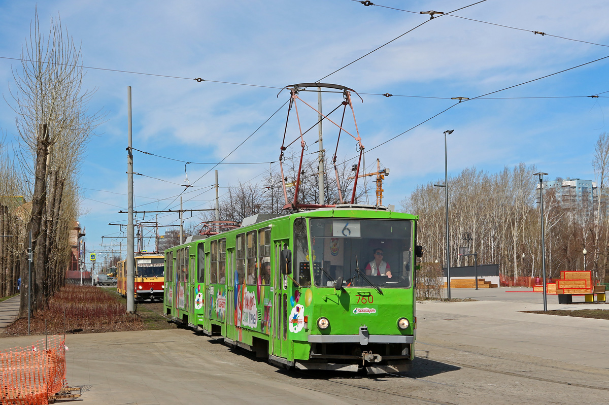 Екатеринбург, Tatra T6B5SU № 760