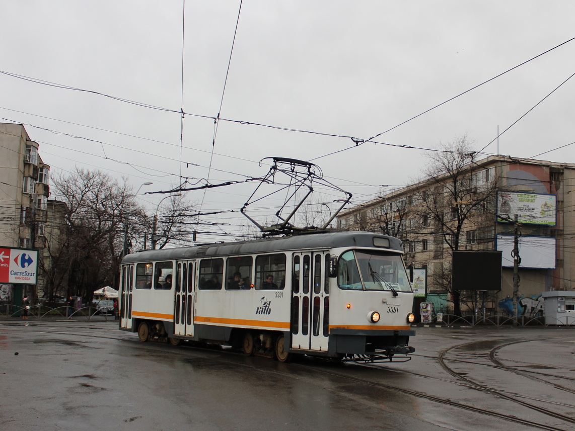 Bukareštas, Tatra T4R nr. 3391