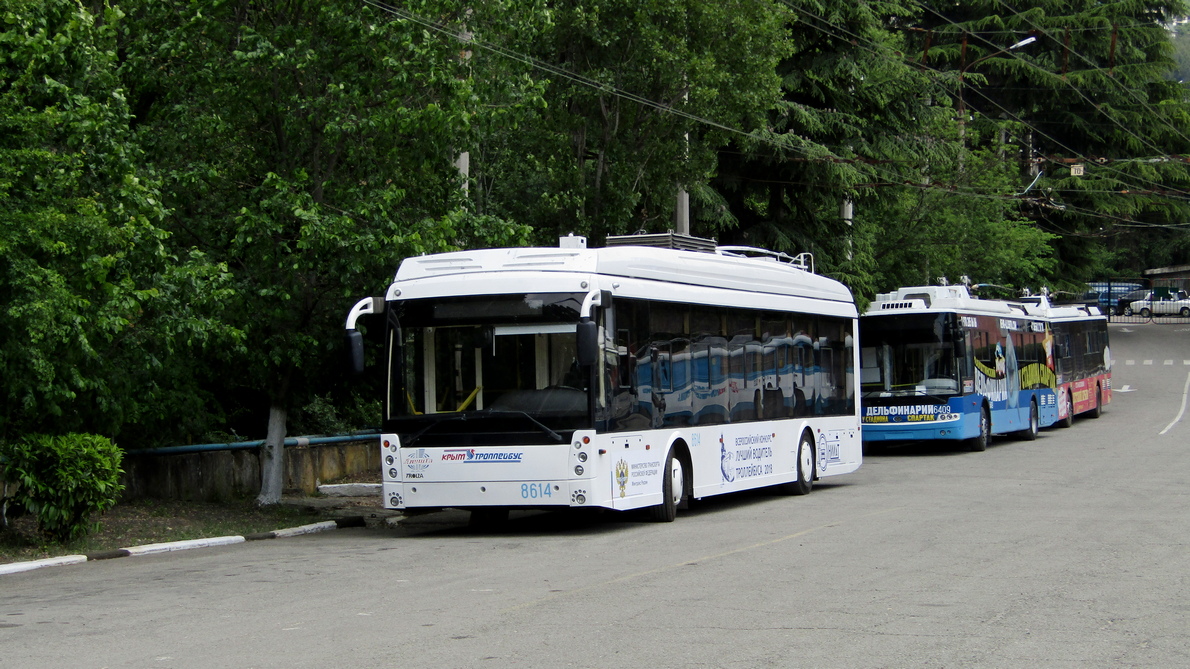 Крымский троллейбус, Тролза-5265.05 «Мегаполис» № 8614