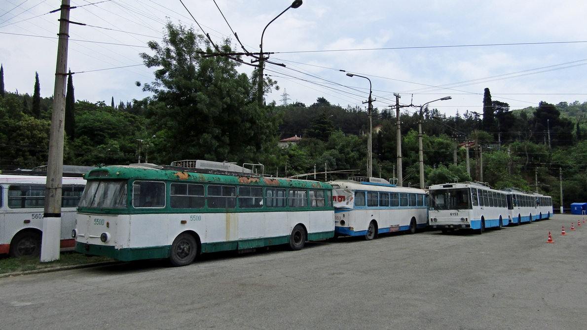 Crimean trolleybus, Škoda 9Tr19 № 5500