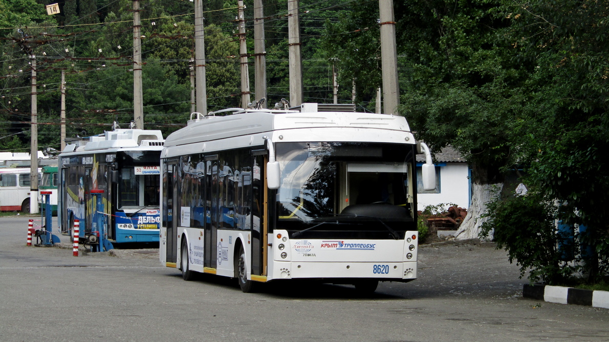 Крымский троллейбус, Тролза-5265.05 «Мегаполис» № 8620