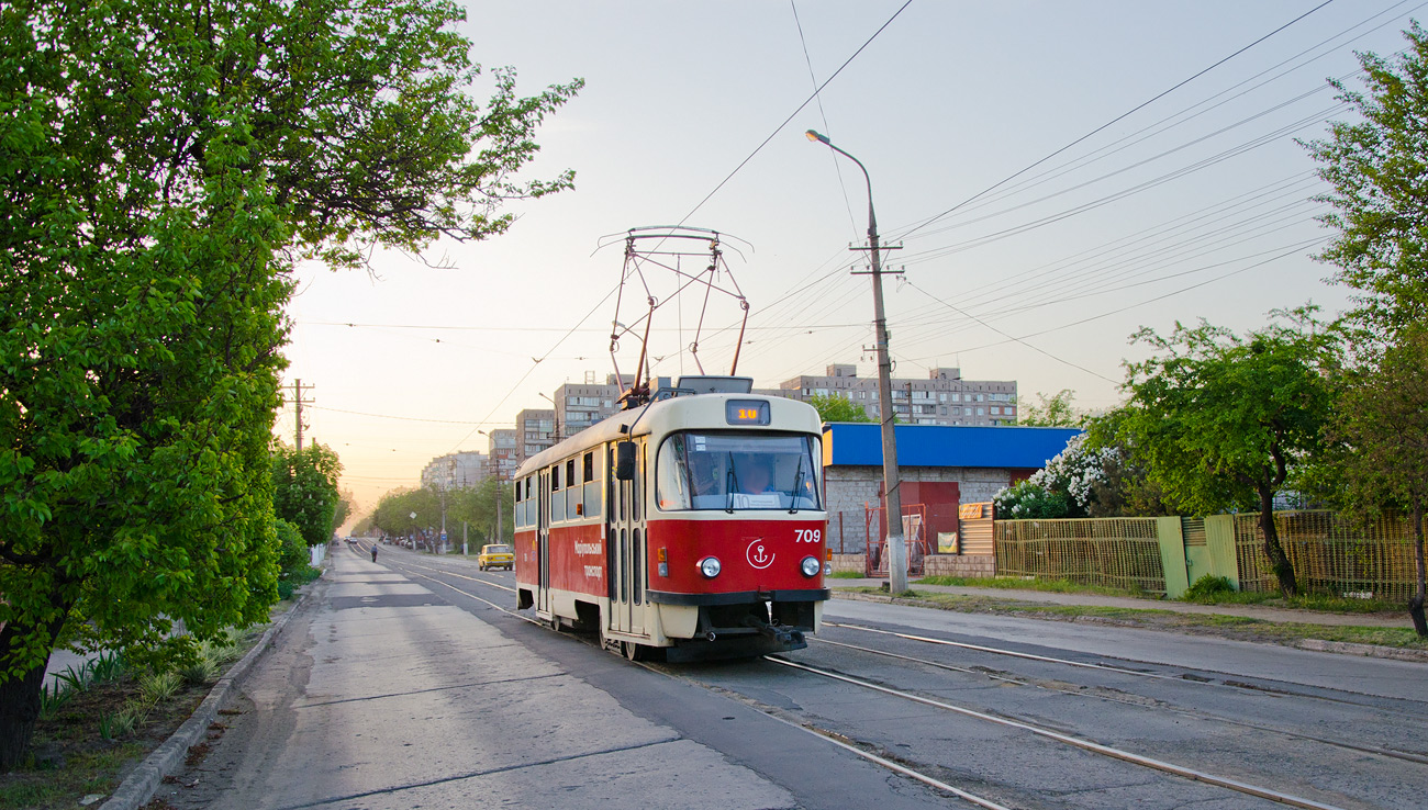 Mariupol, Tatra T3SUCS Nr. 709