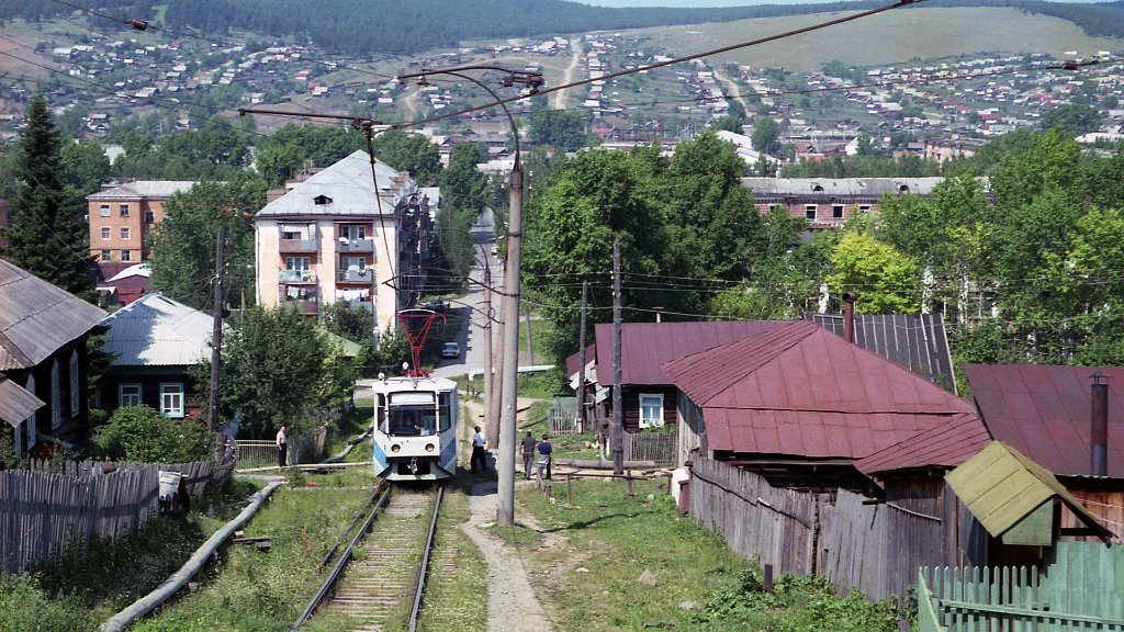 Kemerovo, 71-608KM № 205; Ust-Katav — Tour June 13, 1995; Ust-Katav — Tram cars for Kemerovo