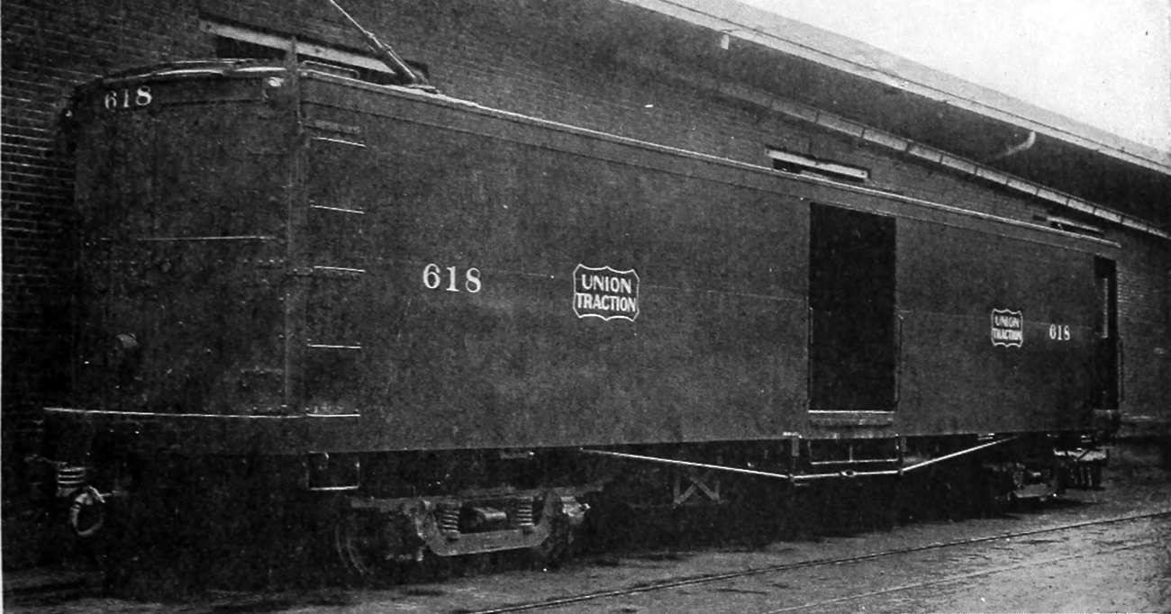Union Traction of Indiana, 4-axle motor car Nr 618