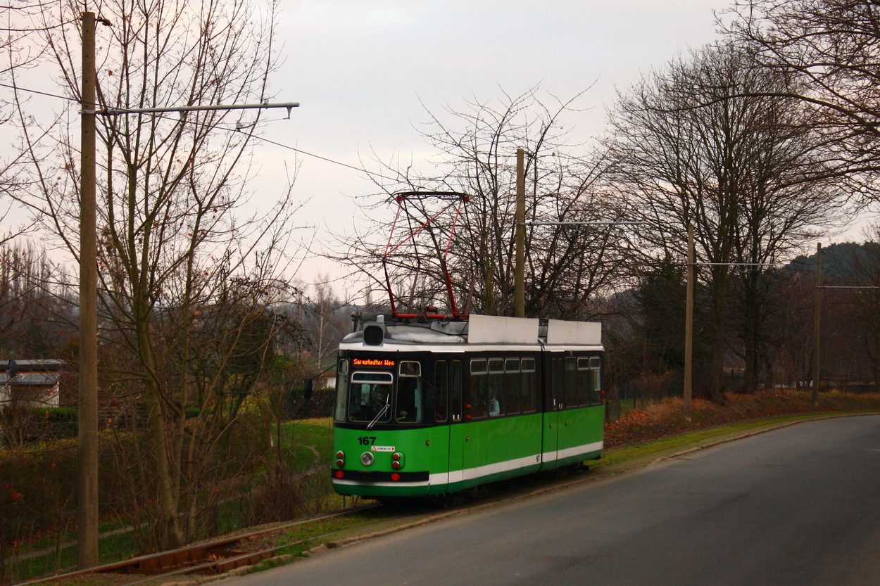 Halberstadt, Esslingen GT4 č. 167; Halberstadt — Line to Klus