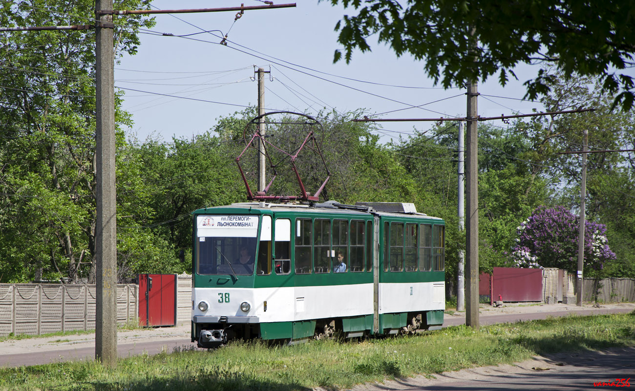 Житомир, Tatra KT4SU № 38
