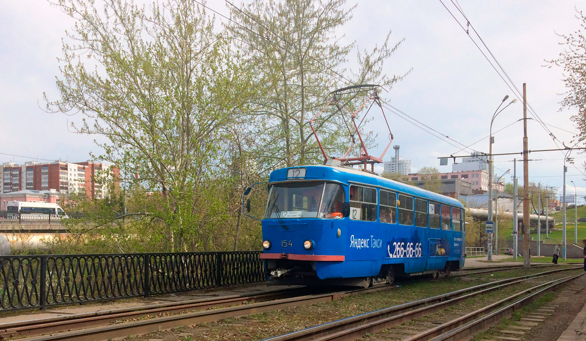Екатеринбург, Tatra T3SU № 154
