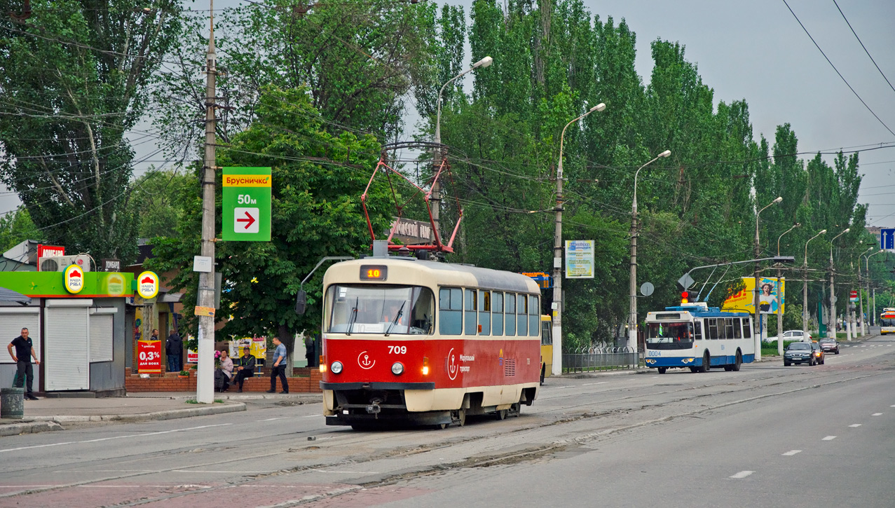 Мариуполь, Tatra T3SUCS № 709