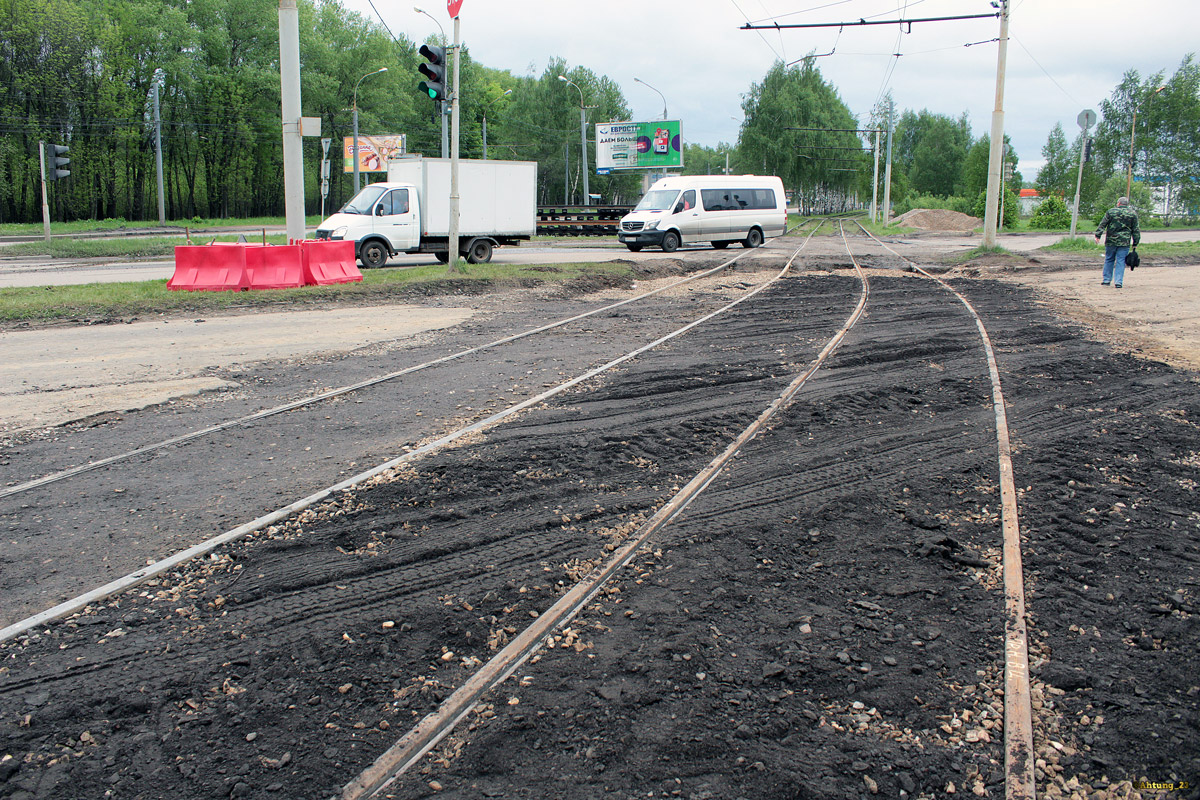 雅羅斯拉夫爾 — Track repair works