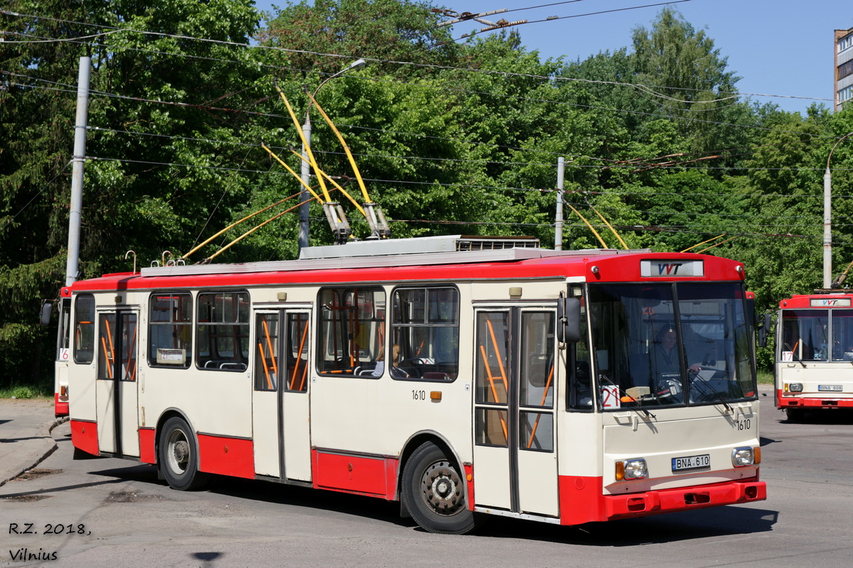 Vilnius, Škoda 14Tr13/6 Nr. 1610
