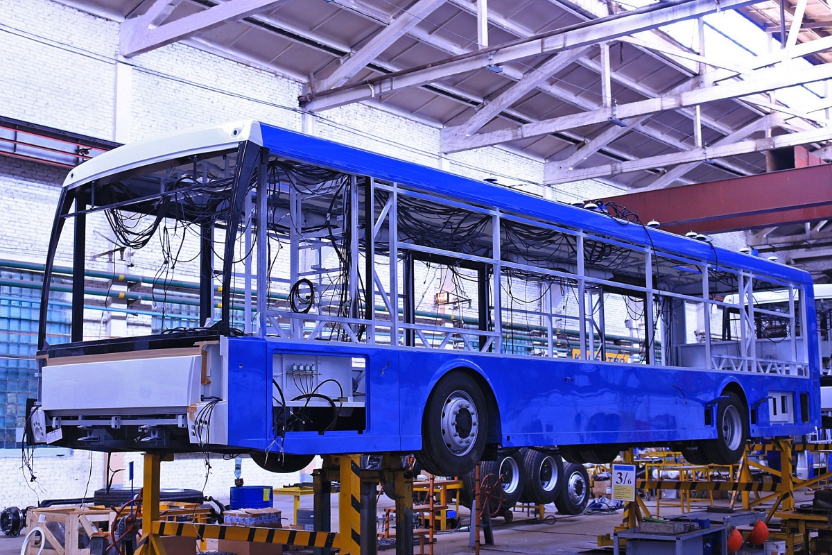 Engels — New and experienced trolleybuses ZAO "Trolza"