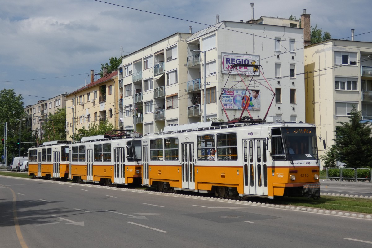 Budapest, Tatra T5C5K2 N°. 4215