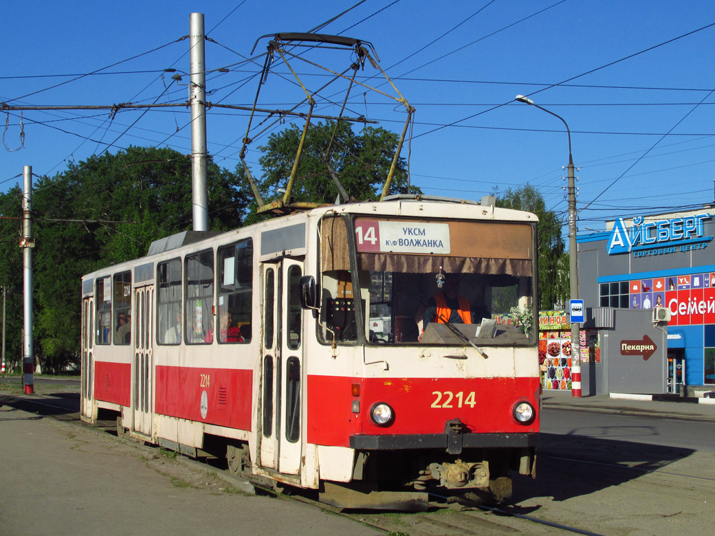 Ulyanovsk, Tatra T6B5SU № 2214