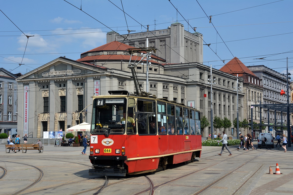 Сілезькі трамваї, Konstal 105Na № 644