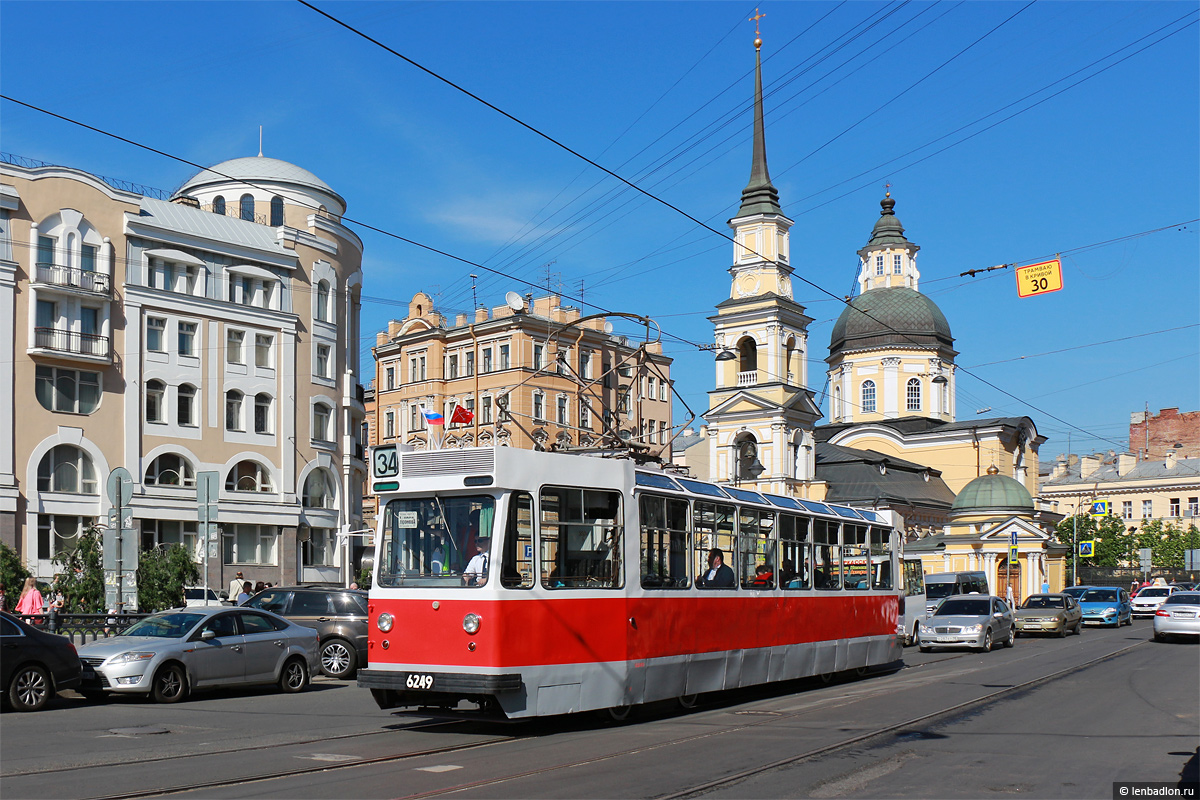 Санкт-Петербург, ЛМ-68 № 6249; Санкт-Петербург — IV парад ретротранспорта к 315-летию Санкт-Петербурга