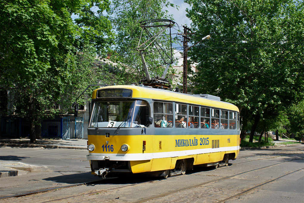 Mykolaiv, Tatra T3M.03 № 1116