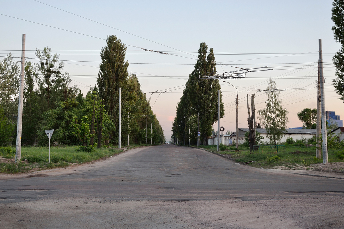 Žytomyras — Construction of a new line along Promyslova Street