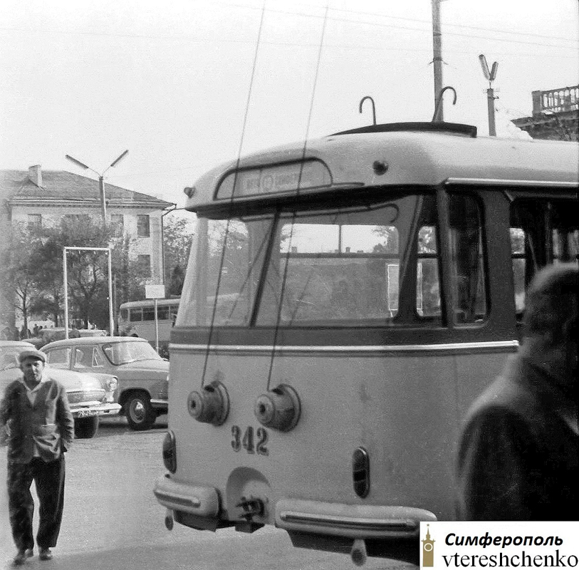Крымский троллейбус, Škoda 9Tr9 № 342; Крымский троллейбус — Исторические фотографии (1959 — 2000)