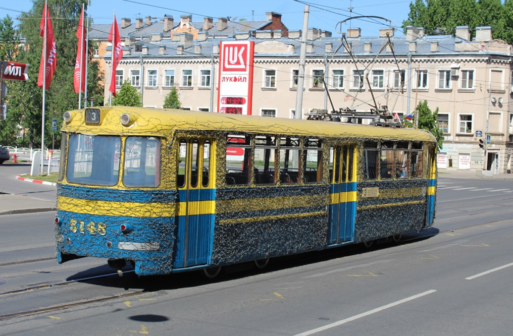 Санкт-Петербург, ЛМ-57 № 5148; Санкт-Петербург — IV парад ретротранспорта к 315-летию Санкт-Петербурга