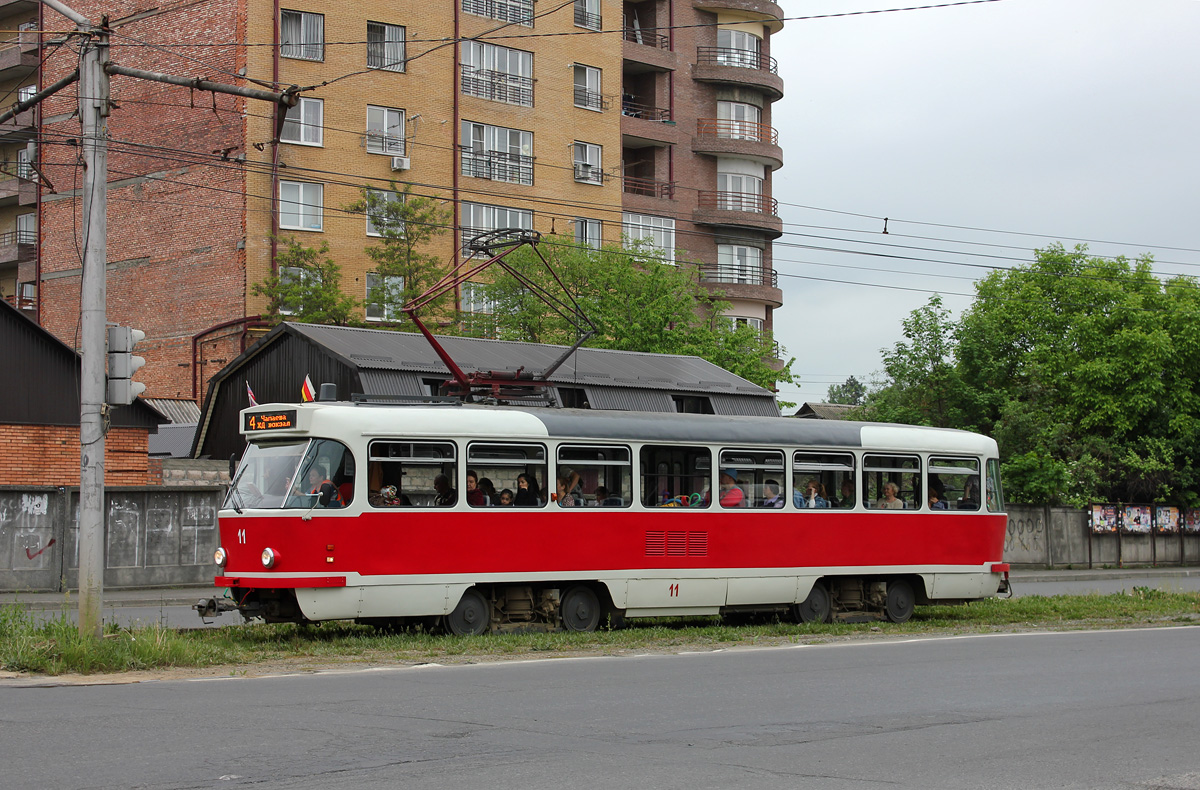 Владикавказ, Tatra T4DM № 11