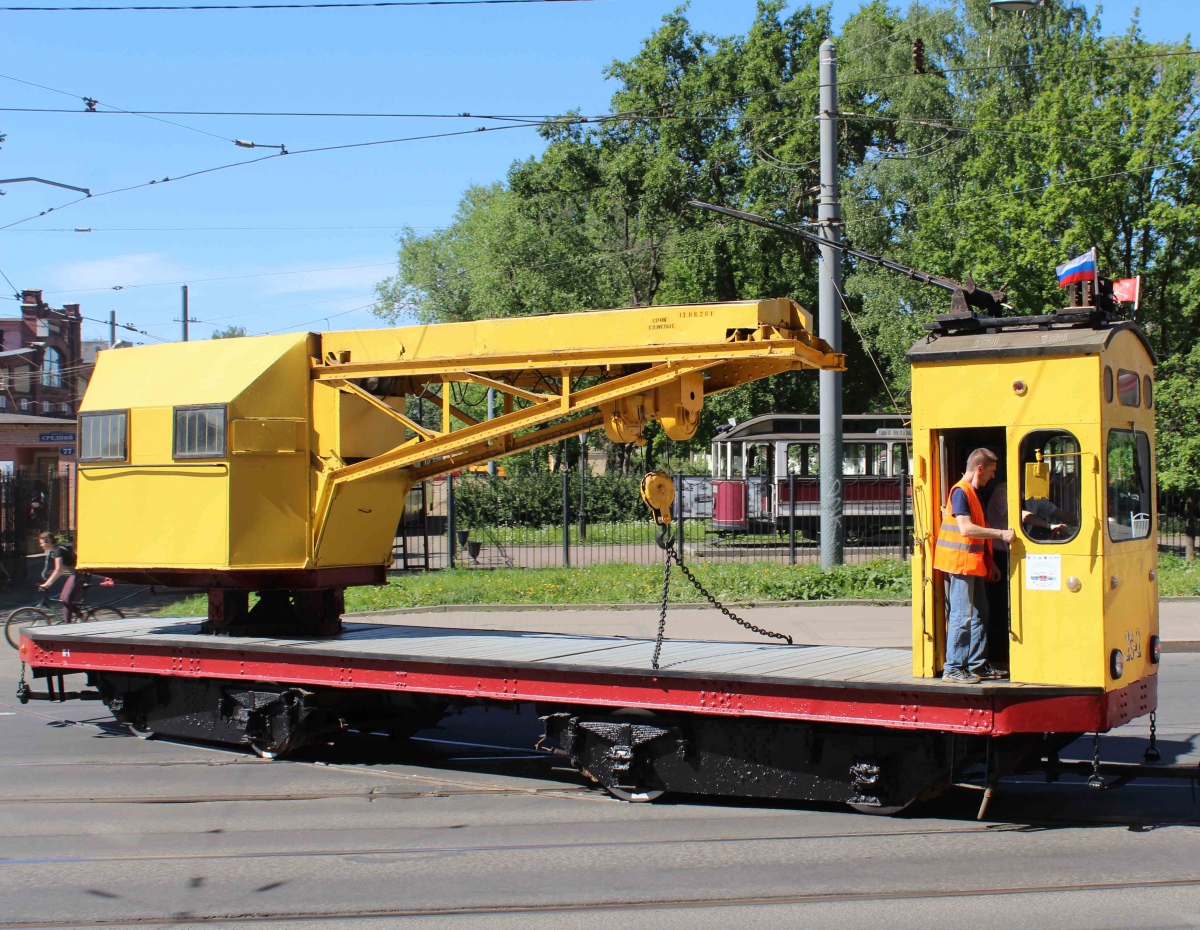 Saint-Petersburg, K-1 č. К-1; Saint-Petersburg — IV parade of retro transport to the 315th anniversary of St. Petersburg