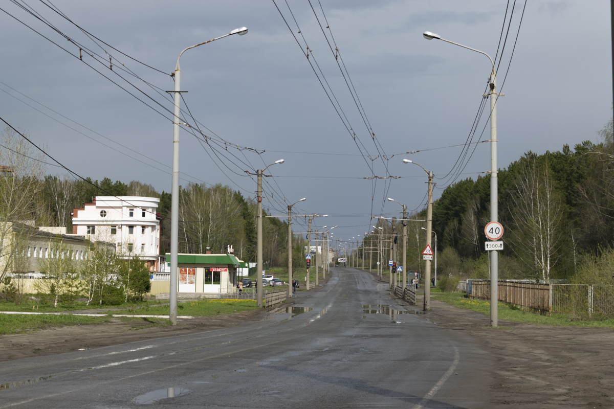 Томск — Троллейбусные линии, конечные