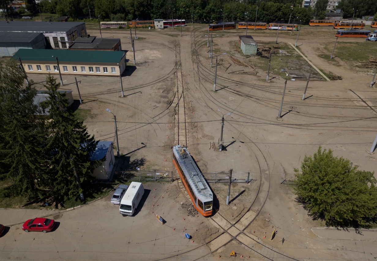 Szmolenszk — Tram depot and service lines