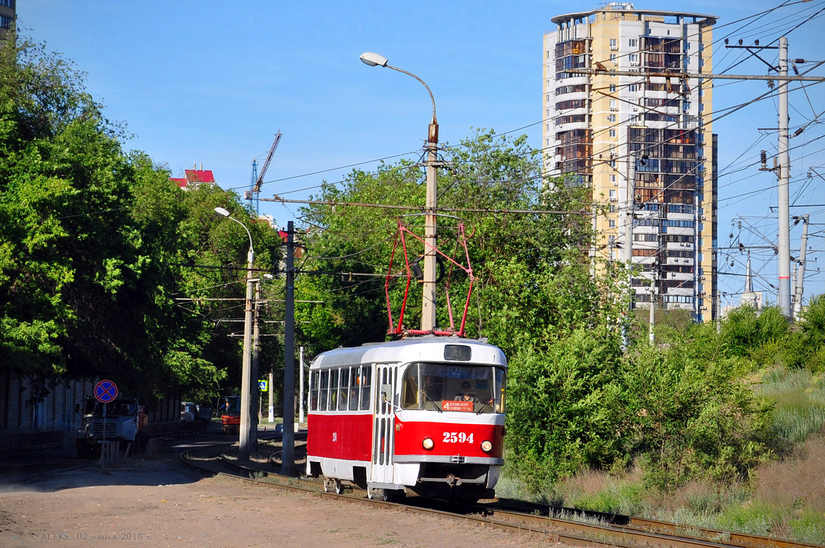 Volgograd, Tatra T3SU (2-door) N°. 2594