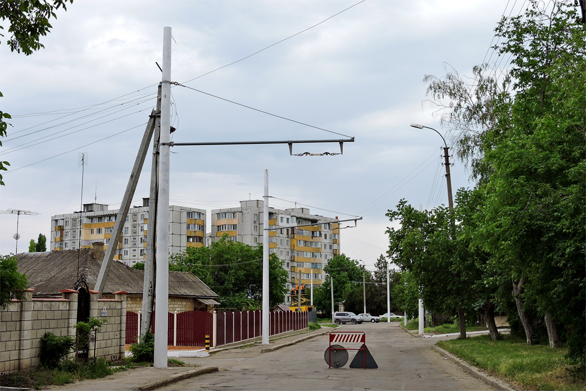 Бендеры — Строительство троллейбусной линии по улицам 50 лет ВЛКСМ, Крянгэ, Старого