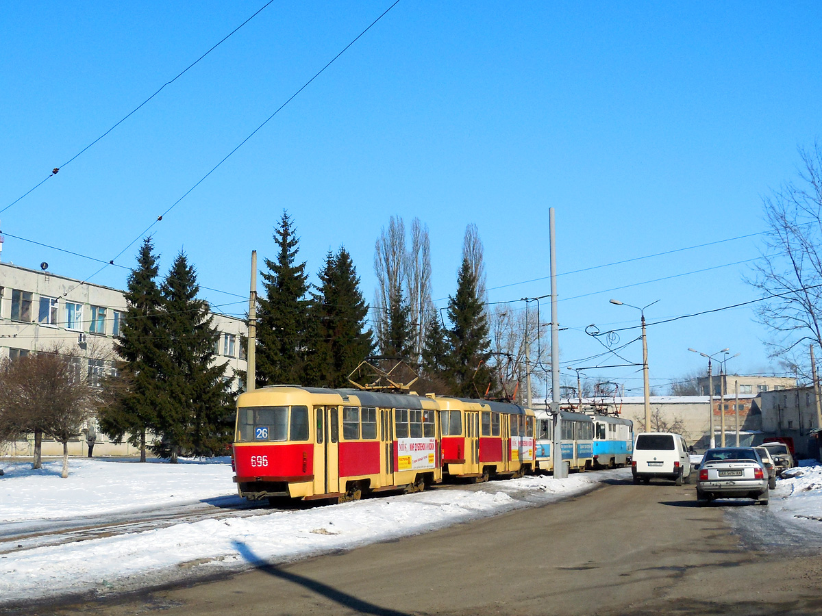 Kharkiv, Tatra T3SU N°. 696