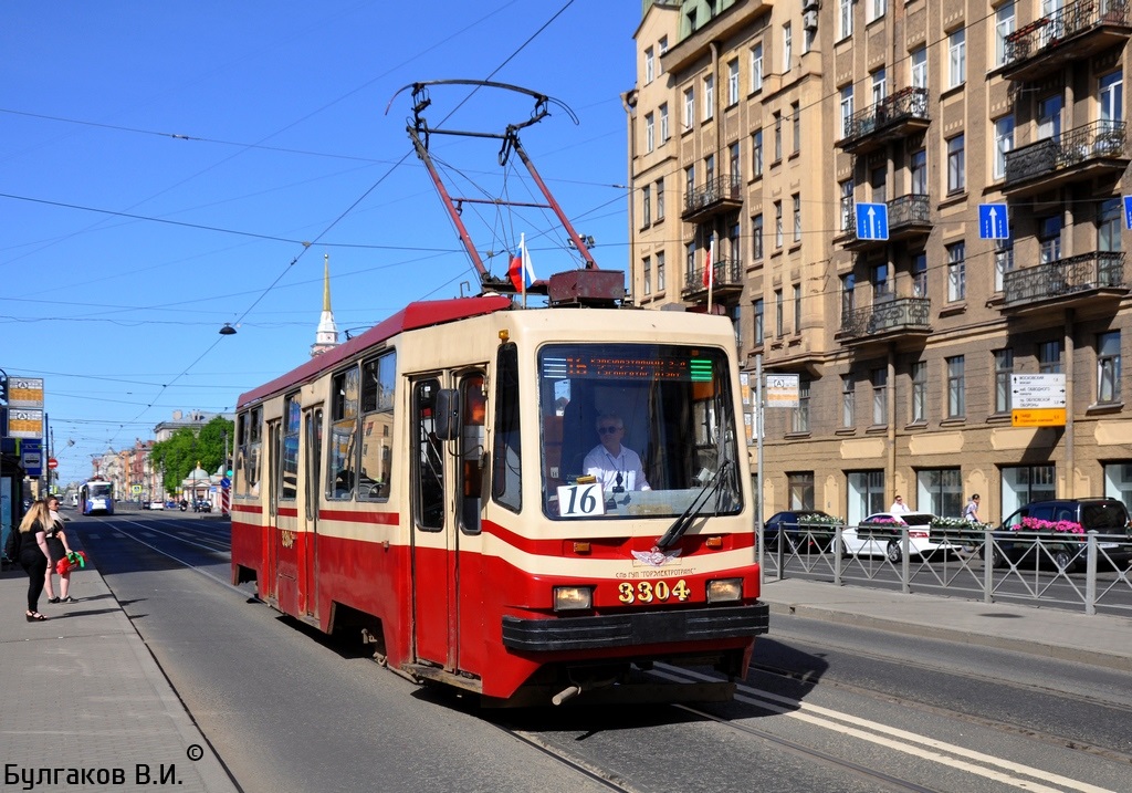 Санкт-Петербург, 71-134А (ЛМ-99АВ) № 3304
