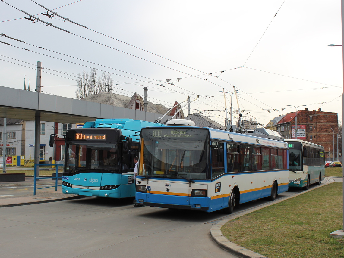 Острава, Škoda 21Tr № 3315