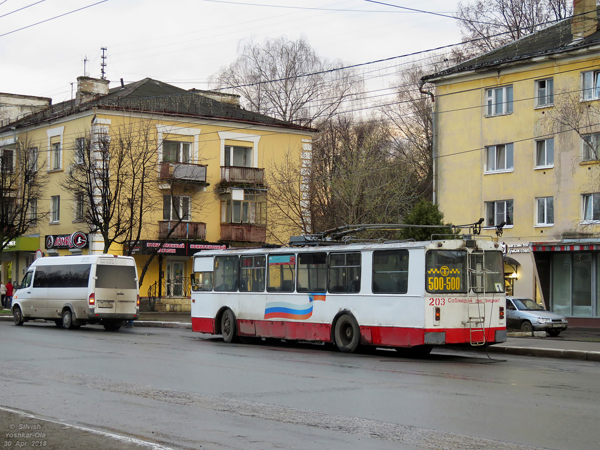 Йошкар-Ола, ЗиУ-682В-013 [В0В] № 203; Йошкар-Ола — Происшествия