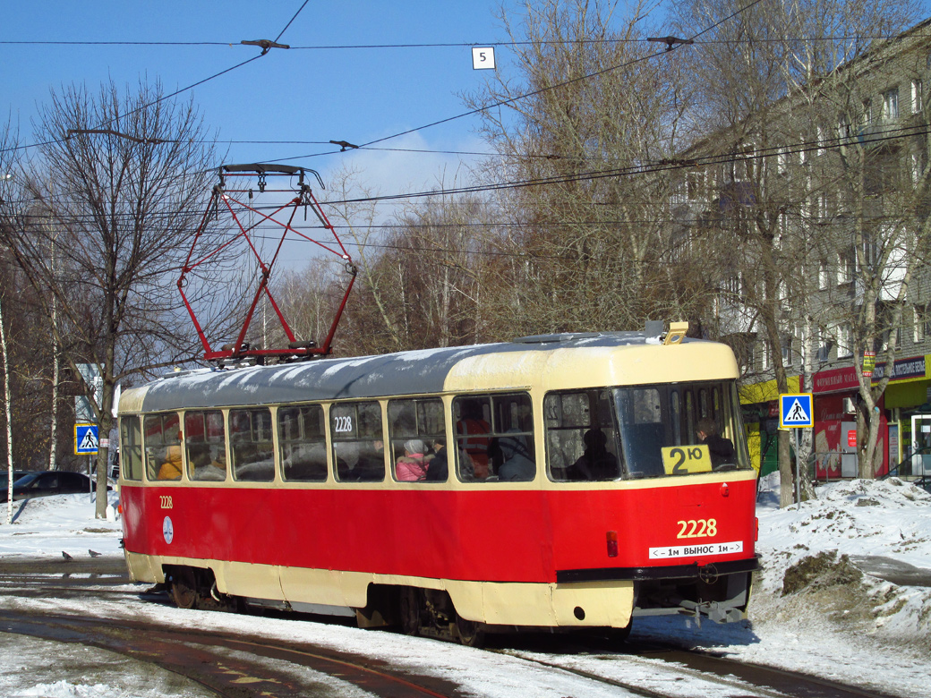 Uljanovsk, Tatra T3SU № 2228