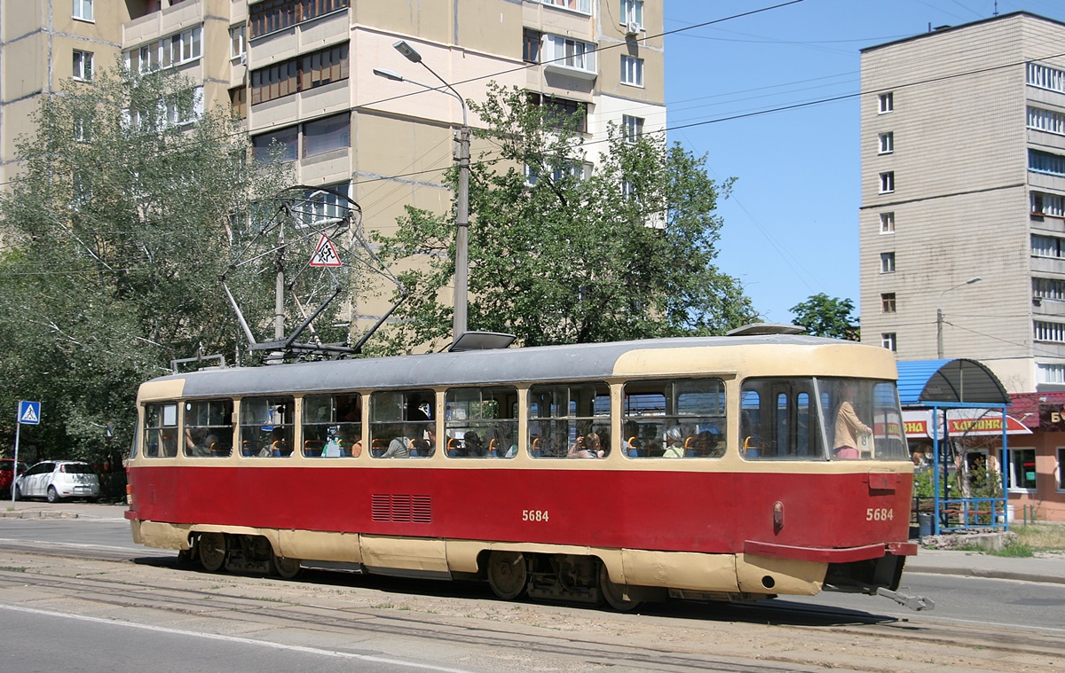 Київ, Tatra T3SU № 5684