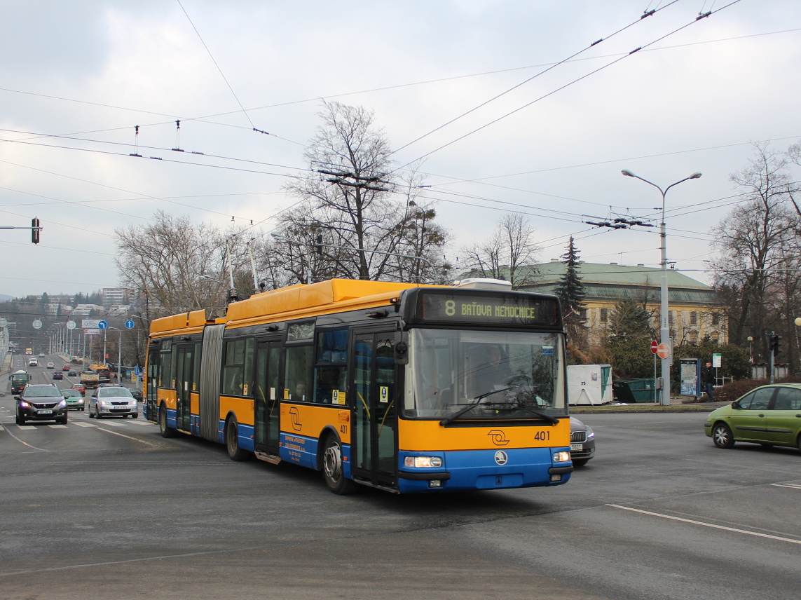 Zlín, Škoda 25Tr Irisbus Citybus № 401