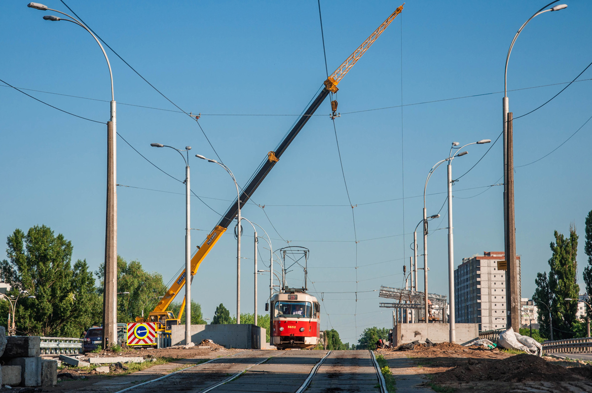 Kijev — Tramway lines: Podilske depot network — west, south