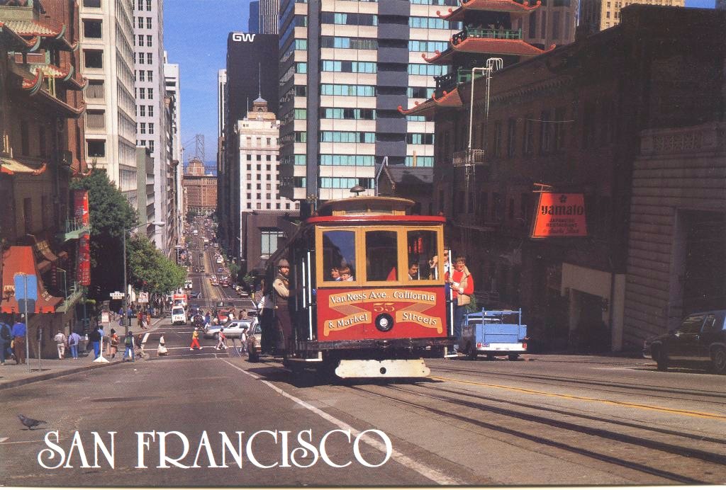 Сан-Франциско, область залива, Hammond cable car № 55