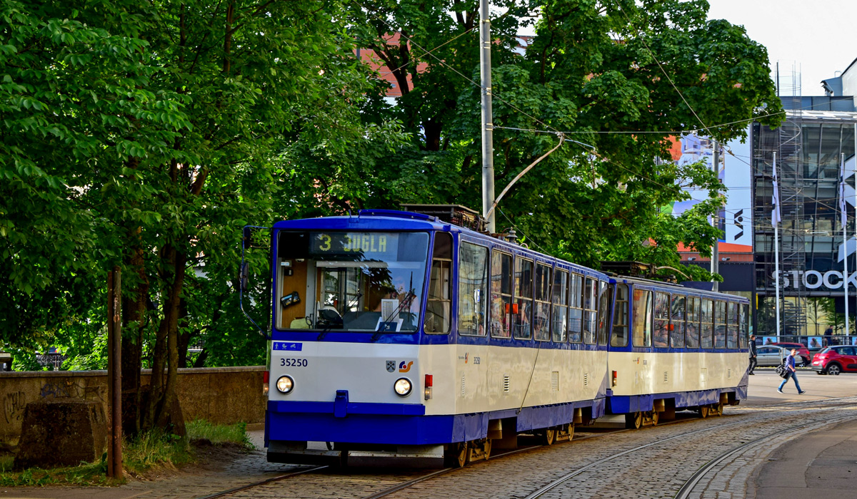 Riga, Tatra Т3MR (T6B5-R) # 35250
