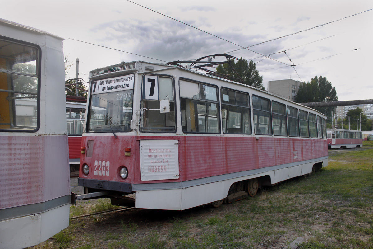 Saratov, 71-605 (KTM-5M3) № 2203