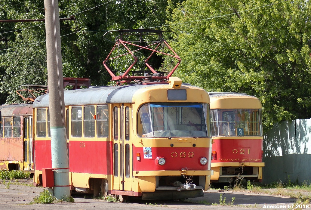 Oryol, Tatra T3SU Nr 069; Oryol — Tram cars in storage